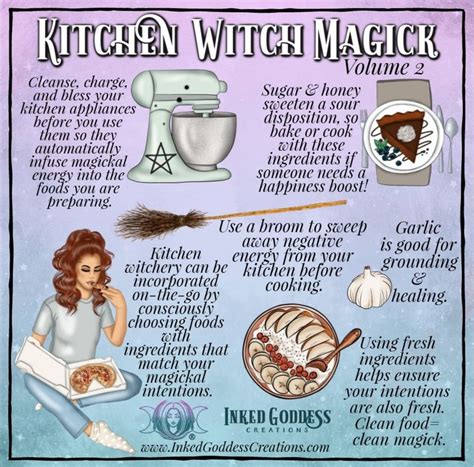 Wicca culinary ambiance